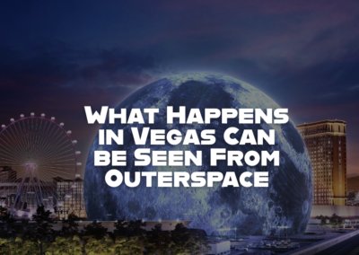 What Happens in Vegas Can be Seen From Outerspace